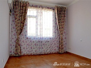 鄭州鄭北孔雀城170平四居室新中式窗簾