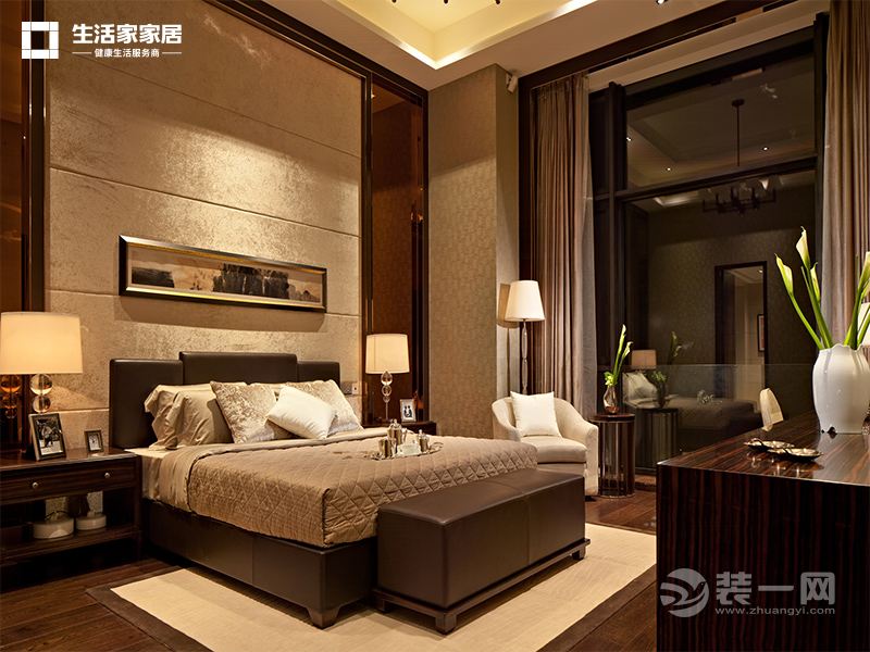 上海静安南洋家园145平米大户型欧式风格卧室