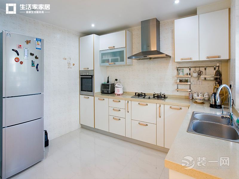 上海青之杰花园130平米三居室简约风格厨房