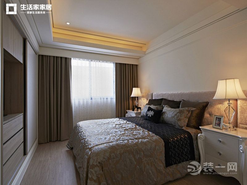 上海兆丰嘉园158平米三居室现代风格卧室
