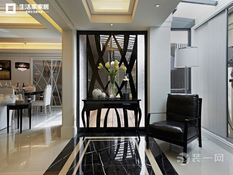 上海兆丰嘉园158平米三居室现代风格玄关