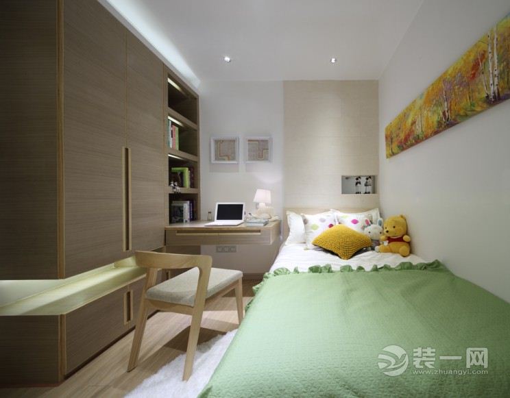 上海水上新村88平米两居室宜家风格儿童房