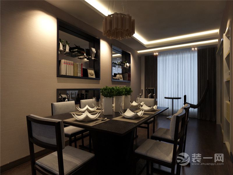 上海珊瑚苑157平米四居室欧式风格餐厅