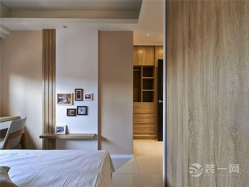 上海新江湾城首府135平米三居室现代风格卧室