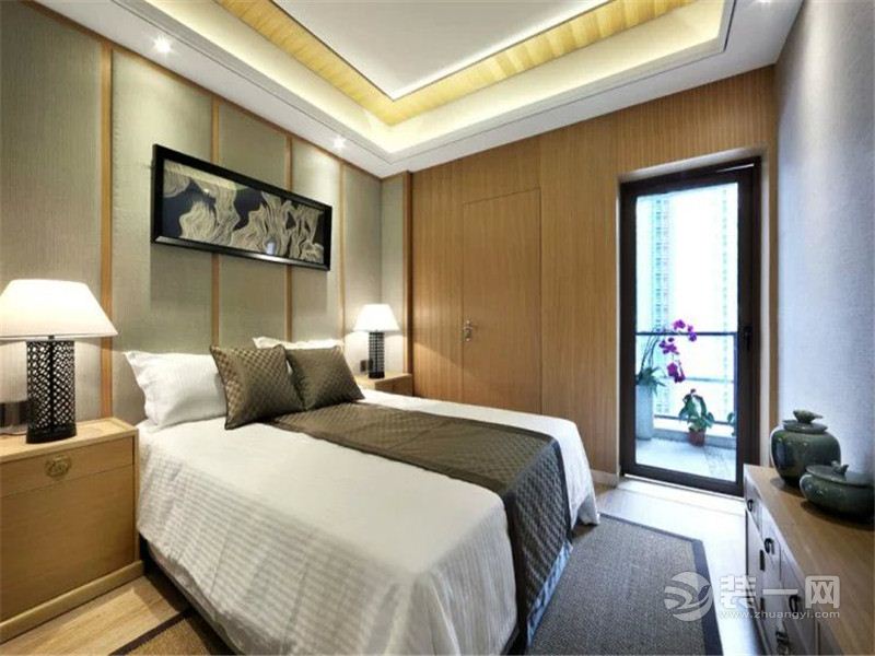 上海申亚新华府190平米四居室简约风格卧室