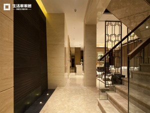上海靜安南洋家園145平米大戶型歐式風格樓梯