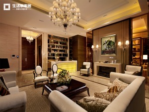 上海静安南洋家园145平米大户型欧式风格客厅