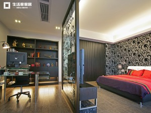 上海达安锦园140平米大户型现代简约风卧室
