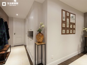 上海利星國際廣場103平米兩居室簡美風格玄關