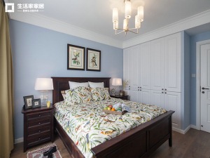 上海和丰苑115平米两居室简约风格主卧室