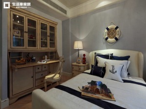 上海康怡苑72平米三居室地中海风格小孩房