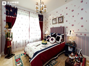 上海祥和名邸163平米別墅地中海風格兒童房
