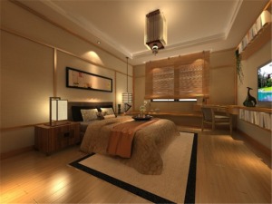 上海地方天园122平米三居室新古典风格卧室