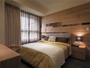 上海新世纪广场150平米三居室现代简约风格卧室