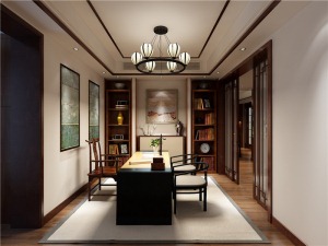上海风云汇恬园135平米三居室中式风格餐厅