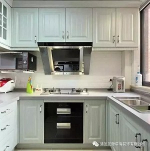 清遠裝修-小戶型美式混搭裝修圖片廚房
