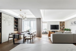 【好百年】旭景新港97㎡现代新中式风格两室两厅
