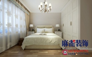 哈尔滨哈南之星80平米两居室美式风格卧室