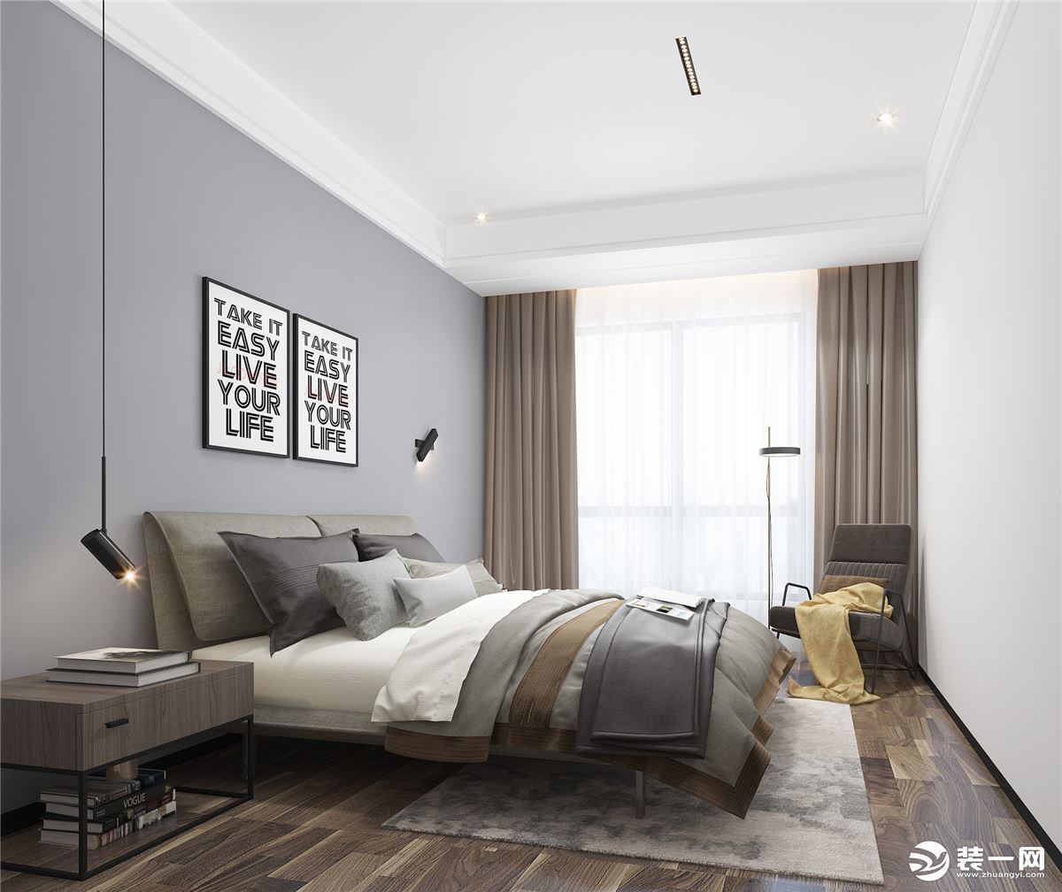 各个空间的卧室设计，结合空间特色以及个房间主人的年龄爱好，通过简约的手法，另奢华生活再添舒适新高度。