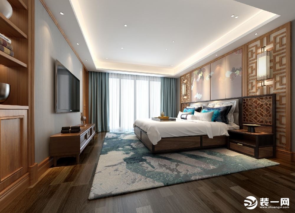 新中式风格-卧室