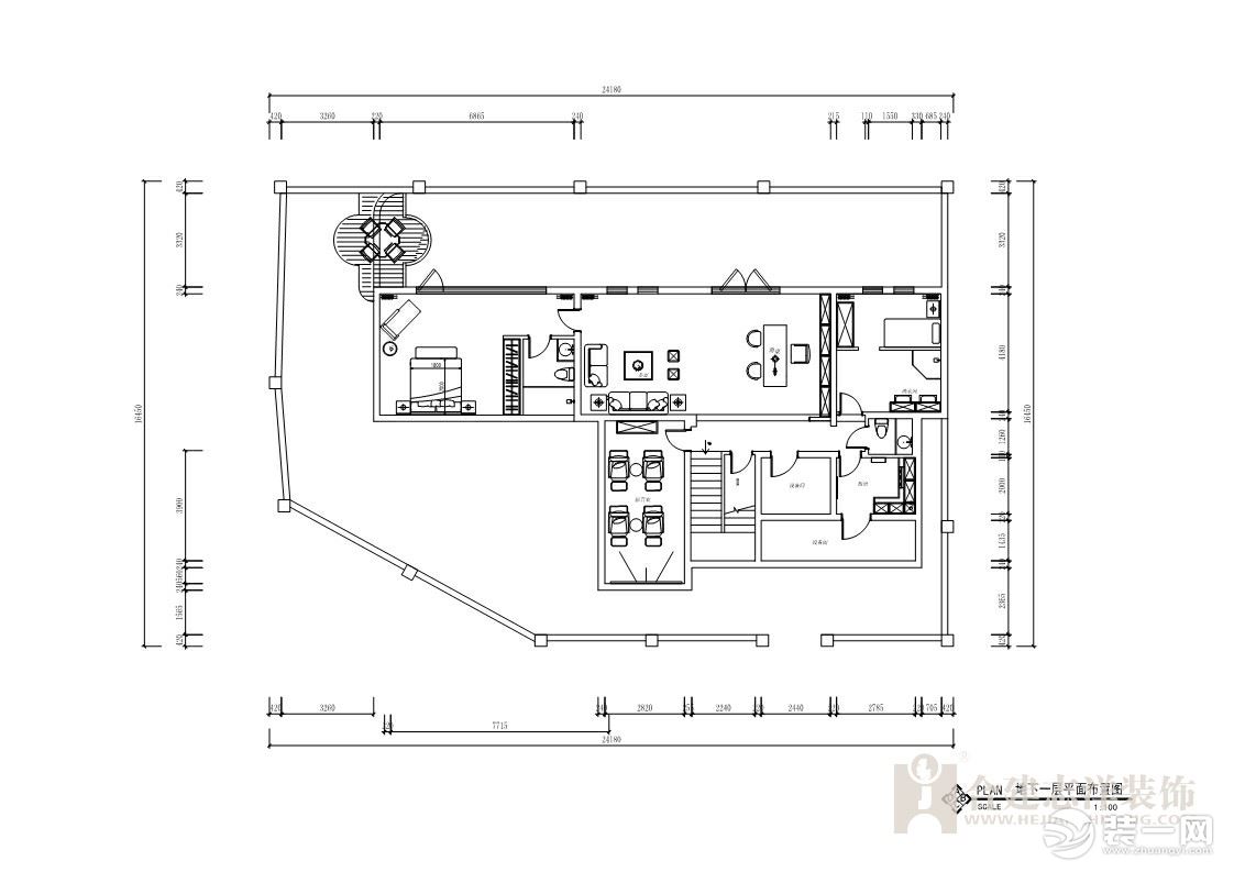  美式风格别墅【合建装饰】15827248729