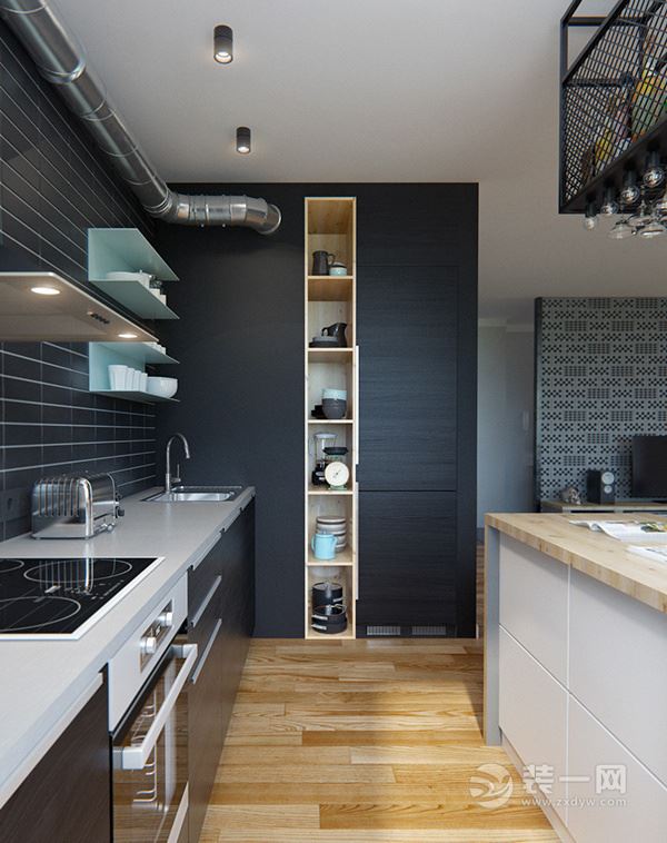 精致的小户型公寓设计 厨房