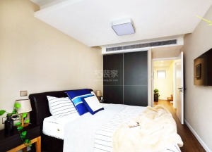 风度柏林200平复式北欧风格装修效果图卧室