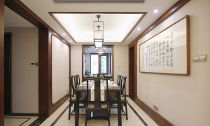 清水江南-新中式风格餐厅案例设计效果图
