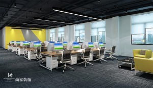 大运软件小镇41栋3楼1060平办公室设计--办公区