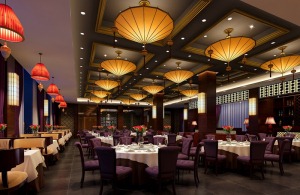 高档海鲜酒楼装修设计图--餐厅