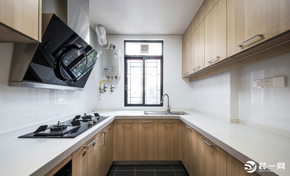 佳源巴黎都市80平方二居室简约风格厨房装修效果图