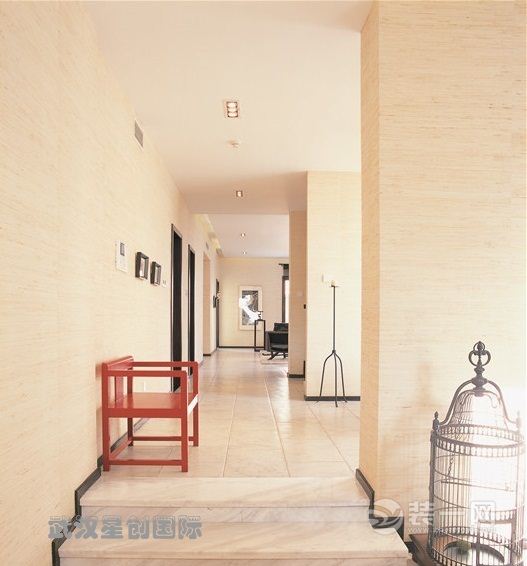 武汉星创国际289平新中式风格别墅装修案例