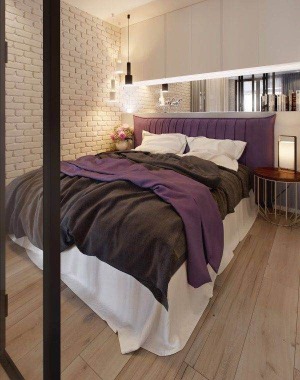 【卧室】暖色风格加原木地板打造质感优雅的卧室