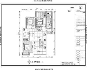 郑州正商城132平三居室现代简约案例装修效果图设计图