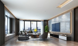 新天鹅堡-现代风格-270㎡三居室-全包220万