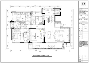 香山美墅-美式风格-平面图