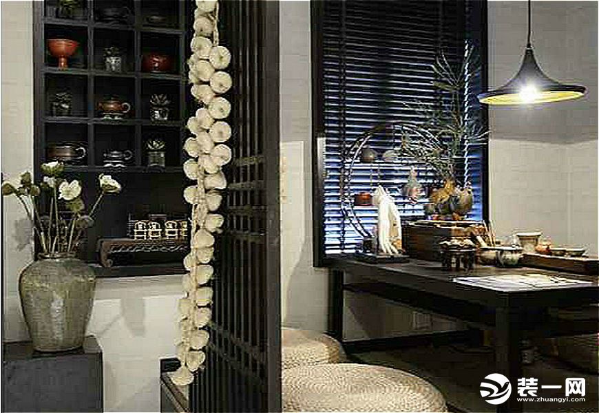 韩城国际150平中式风格三居室茶室