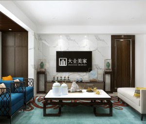客廳 新中式風格中的家具大多是古典家具或者是現代家具與古典家具的結合