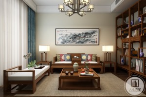 新中式风格的家具在整体设计上，更加符合人体工学设计