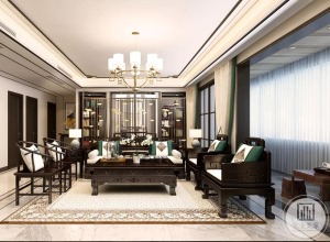 新中式风格的家具在整体设计上，更加符合人体工学设计，比如沙发的扶手、椅子的高度、靠背等，设计都很人性