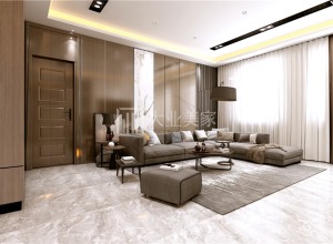 香港的室内设计潮流多以现代为主，港式风格客厅布置宜简洁自然，色彩和谐，暖色沙发将客厅布置为开放式，电
