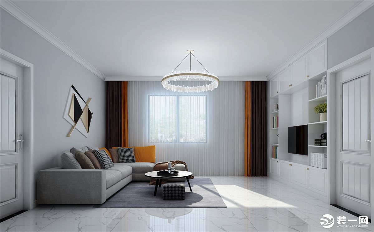 现代装饰风格家居的空间简洁实用