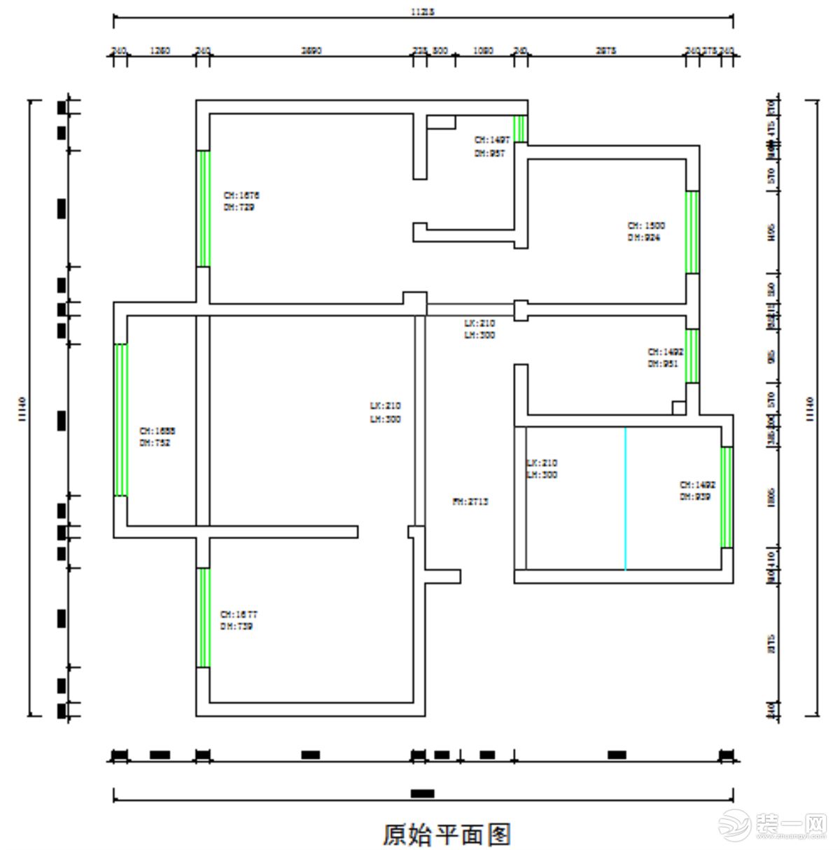 原始户型图