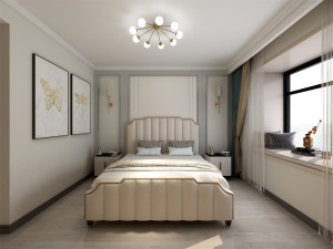  卧室： .温柔的灯光是空间的化妆师，睡前的床头灯光柔和静谧，好梦也能渐入佳境。