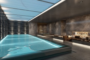 颐和天成500平别墅欧式风格泳池装修效果图