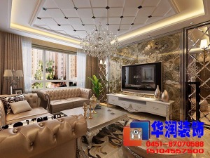 哈尔滨香林名苑100平米三居室现代风格案例图