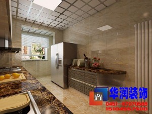 哈尔滨香林名苑100平米三居室现代风格厨房