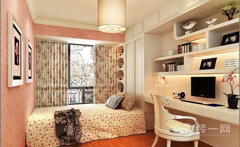 湘绣城 158平 三居室 造价15万 欧式风格客房效果图