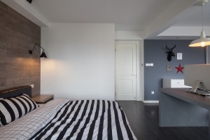 【小戶型設計】現代城70平米小戶型現代簡約設計臥室裝修效果