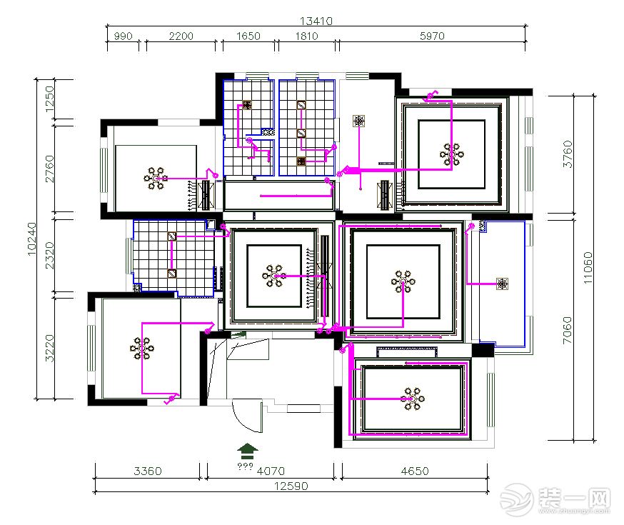 合肥今忆装饰＋信达公园里＋户型图